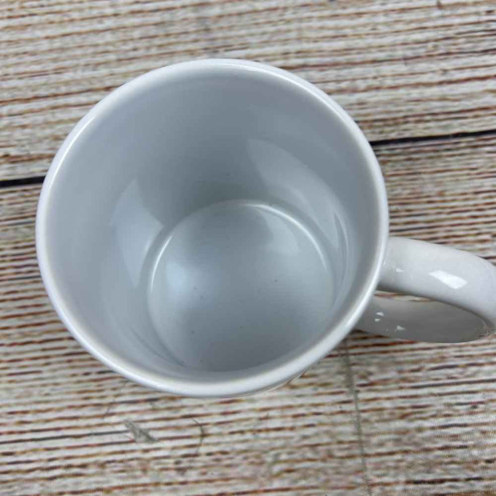 Dunkin Donuts Gift Coffee Mug White Ceramic Logo Cup 12oz